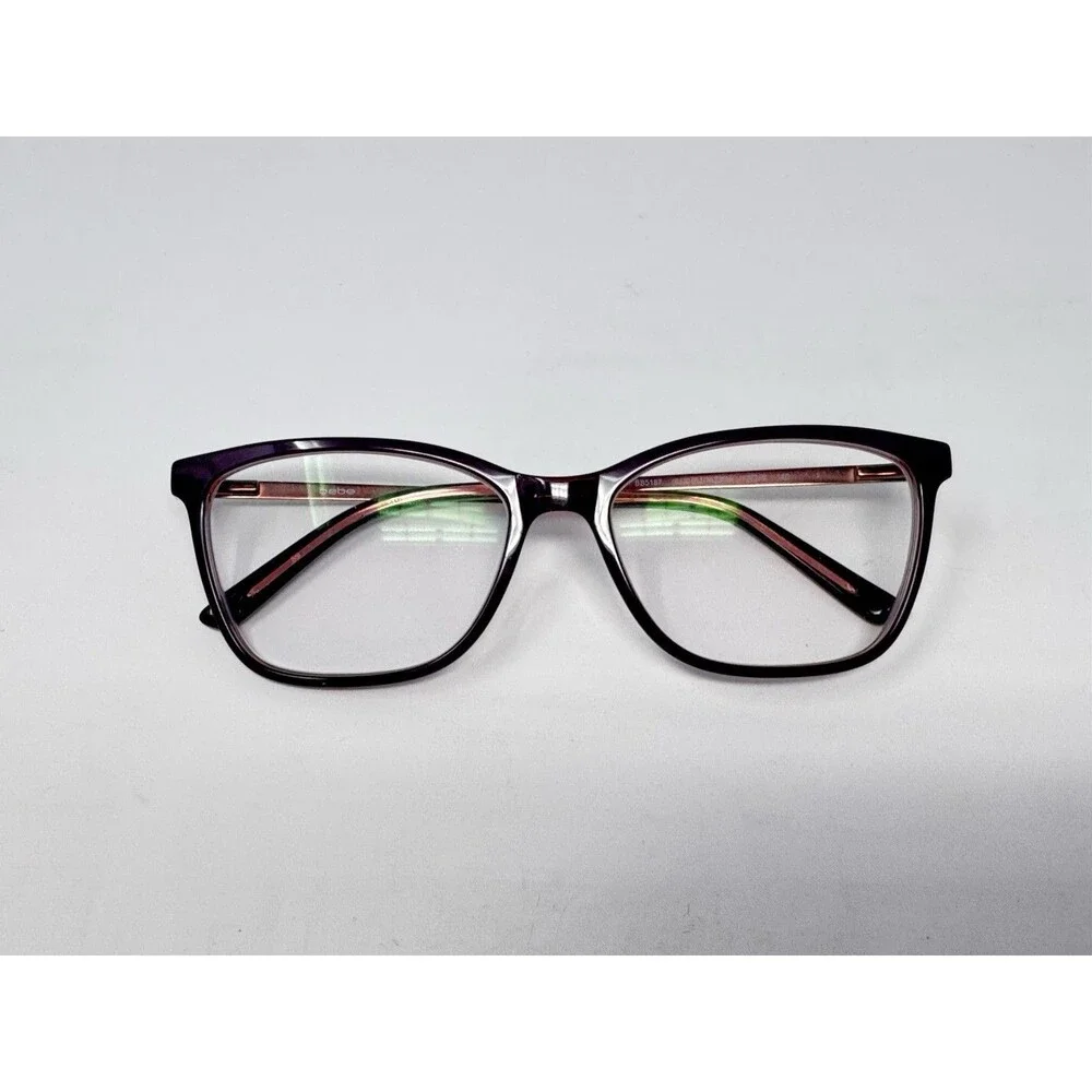 Bebe BB5187 Eyeglass Frames Only 55-16-140 Plum Pink Authentic